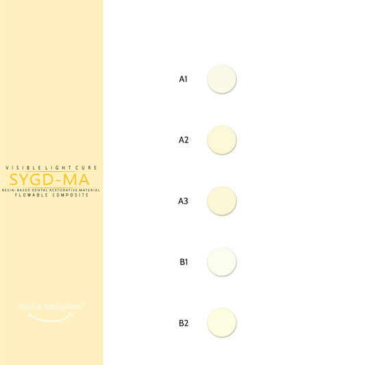COMPOSITE RESTAURADOR FLUIDO SYGD-MA DE SMILE DESIGNERS 2Gr
