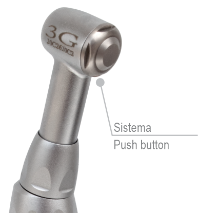 cabeza de contra angulo pushbutton 3g
