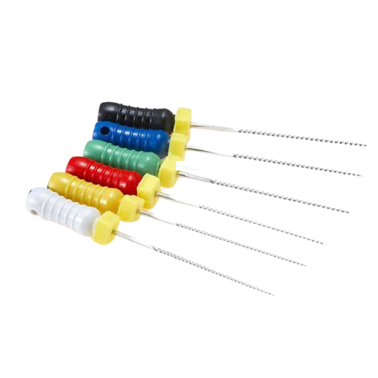 Endo-Smile Limas  Endodonticas  K-FILE  Manuales de Acero